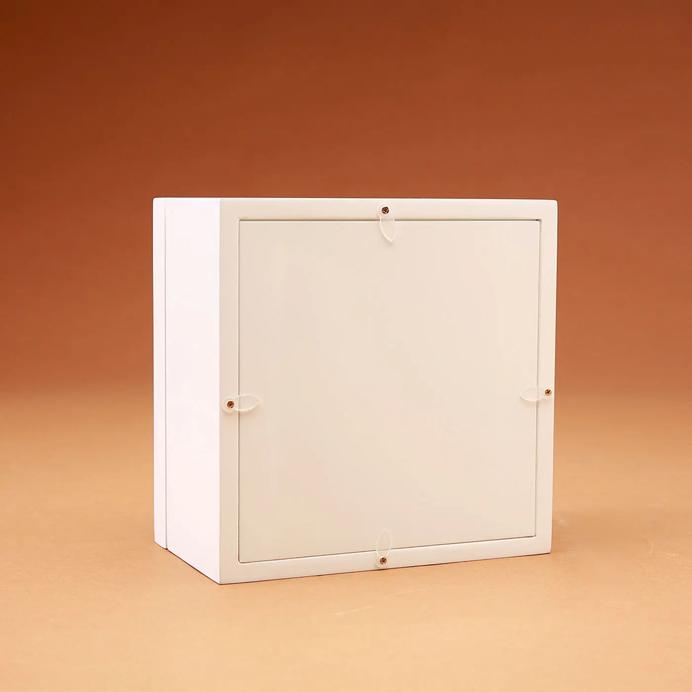 High Quality White 3d Flower shadow Box Double Hinged Preserved Flowers Frame Front Opening Door Dry Flowers Shadow Box Frame