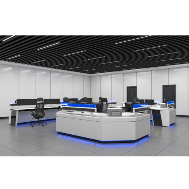 Фабрика Kesino прямые 24/7 командный центр мебельные решения для стильного вида компактные консоли управления дорожным движением