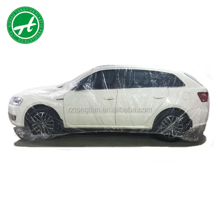 indoor use plastic universal fit car cover