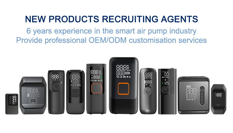 NEWO 150PSI Car Tire Inflator with Fast Inflation Air Hose and digital software with Auto Stop strong battery built-in Air Pump