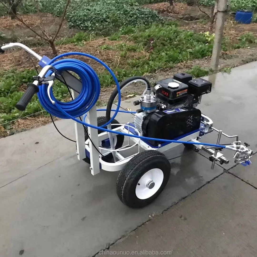 Used High Quality Automatic Road Marking Machine Thermoplastic Cold Paint Spray Gun Road Line Marking Machine