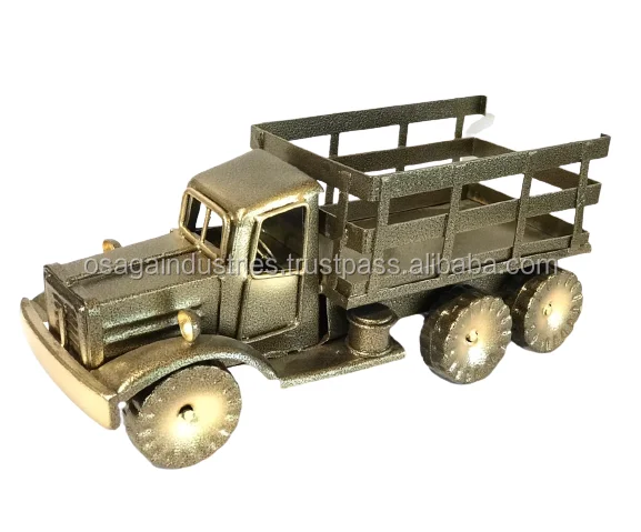 BEST SELLING METAL TRUCK PLANTER GARDEN USE LUXURY DESIGN HOME DECOR MOVABLE TRUCK FLOWER USE PLANTER