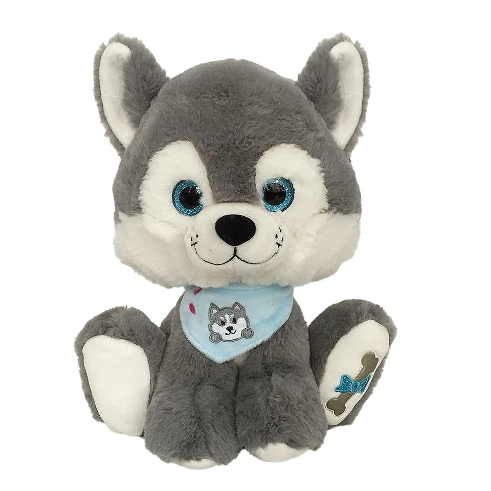 personalized soft stuffed custom plush kids toys animals plush design your own custom bright big eyes animal soft toy