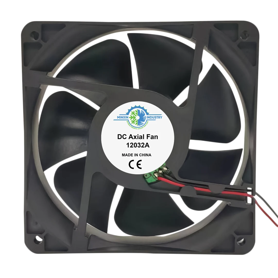 12V DC Solar Fan 60x60x25mm Axial BLDC Fans Manufacture Cooling Fan