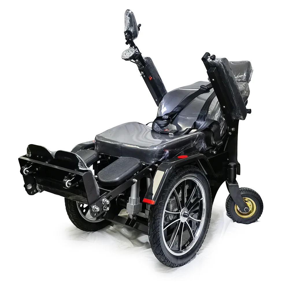 HEDY MEW05 CE Power Electric Stand up Standing Lie Down Drive Leg Adjustable Wheel Chair Wheelchair for the Handicapped Disabled