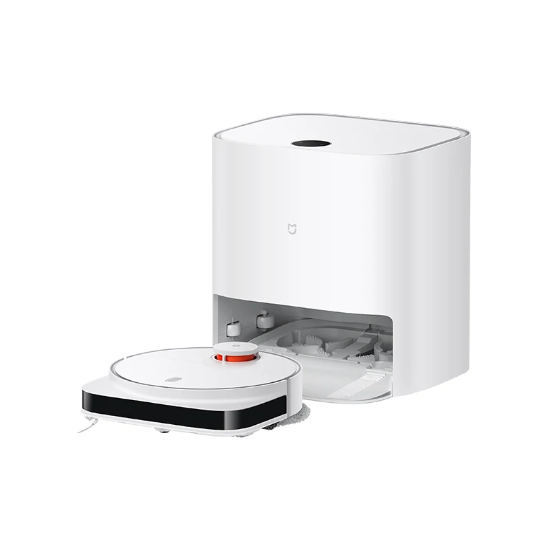 2022 Mijia No Wash Sweeping Mop Robot Pro Vacuum Smart Automatic Dryer LDS 4L 3000Pa 5200mAh APP Voice Control Self Cleaning