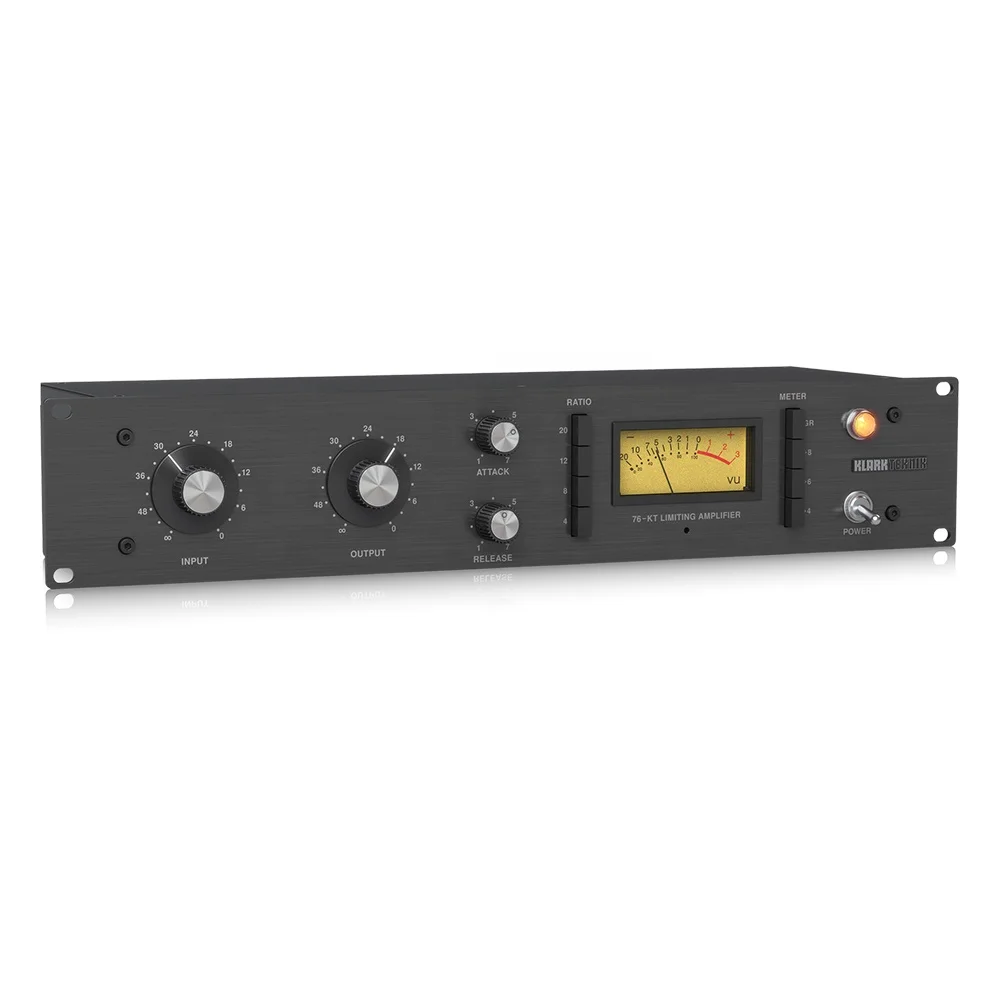 Klark Teknik 76-KT Transistors-Compressor/Limiter Pa System Studio Music Equipment With Class A Line Level Amplifiers