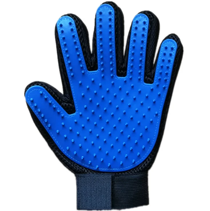  Silicone Pet Hair Remover Gloves Grooming Glove Guantes de mascotas Deshedding