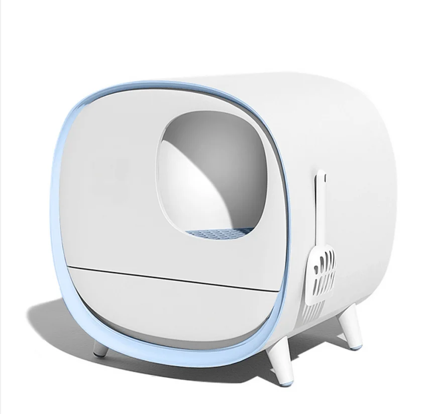 2022 Hot Selling Product Electric Cat Toilet Smart Robot Self-cleaning Automatic Cat Litter Box