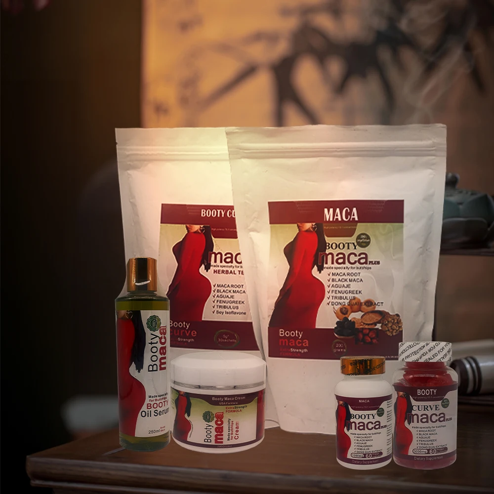 Best hip and buttock lift up butt enlarge herbal natural cream oil tea powder capsule gummy hip and butt enlargement products