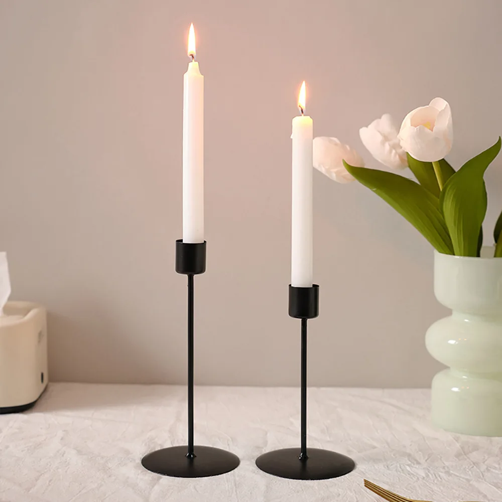 bespoke christening light up lot taper centre piece candle rod and holder sticks for thin holder silver  round small candlestick