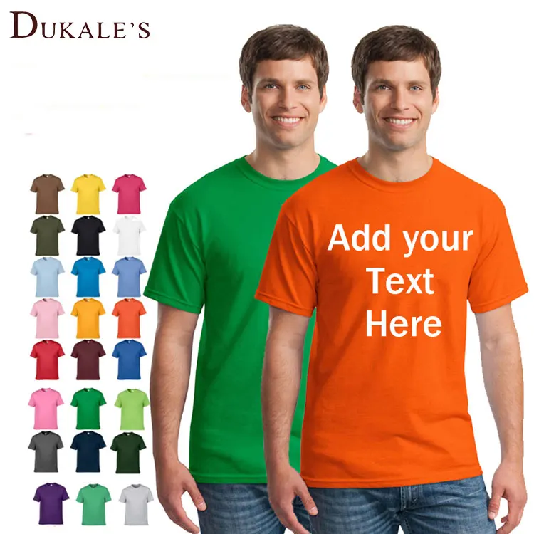 Fruits Of The Loom Plain T-Shirt 100% Combed Cotton Pre Shrunk Tag t-shirt White Classic 180gsm Blank Basic Tee Shirt Men Tshirt