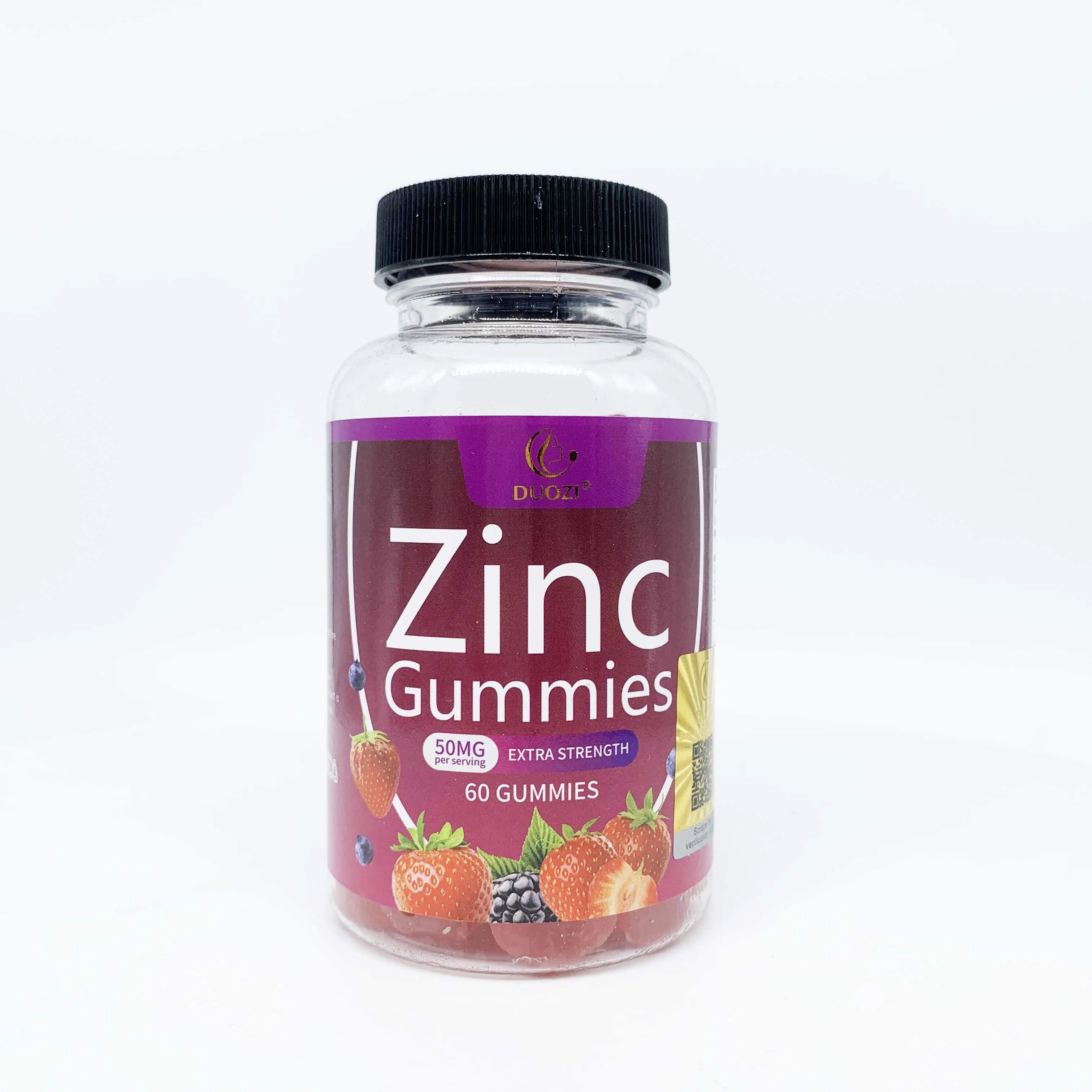 OEM food supplement antioxidants Zinc gummies best natural zinc supplement extra strength Zinc gummy candy