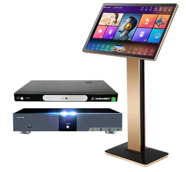 Android 19-дюймовый сенсорный экран стенд музыкальный ktv плеер Android система караоке машина