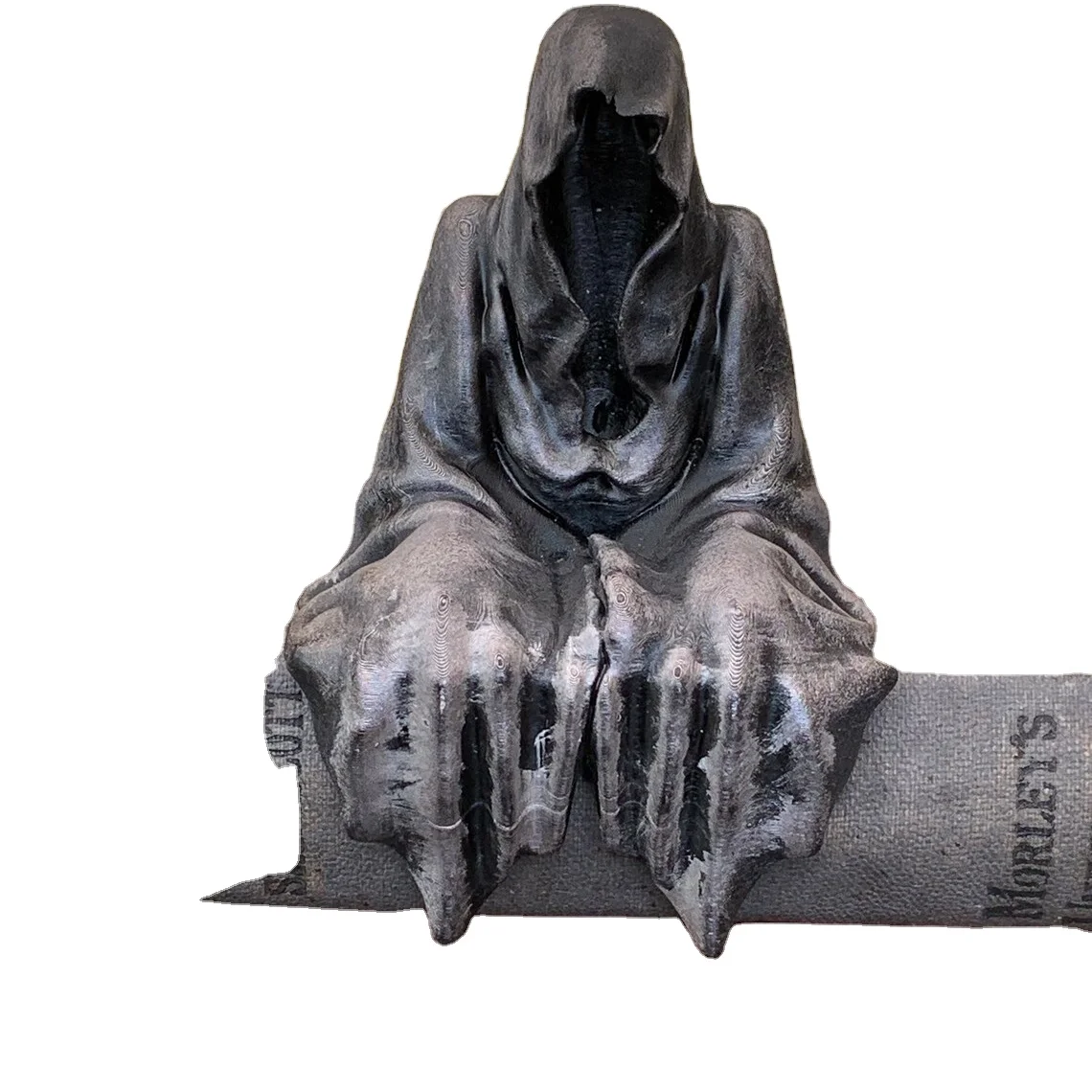 Resin Skeleton Family Sitting Reaper Nazgul Figurine Goth Pagan Wicca  Occult Voodoo Home Decoration Halloween