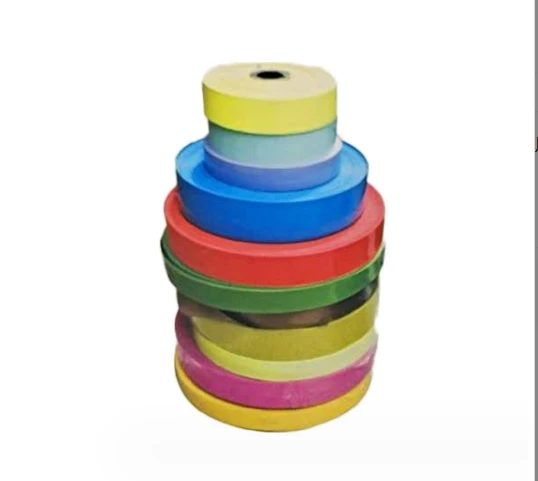 Phthalate Free Colorful Acetate Tipping Film for Shoe lace, Handbag Rope Tipping Film For Shoelace Tipping Machine Parts
