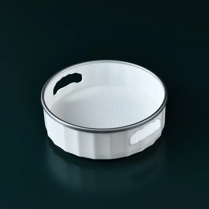 Multi-function Kitchen Shower Room 360 Degree Rotating Trays Rotary Storage Box