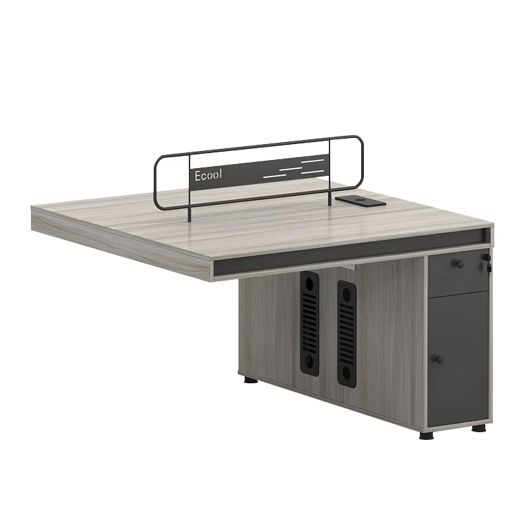 Factory Direct Supply Staff Extended Working Work Station Desk For 2 People