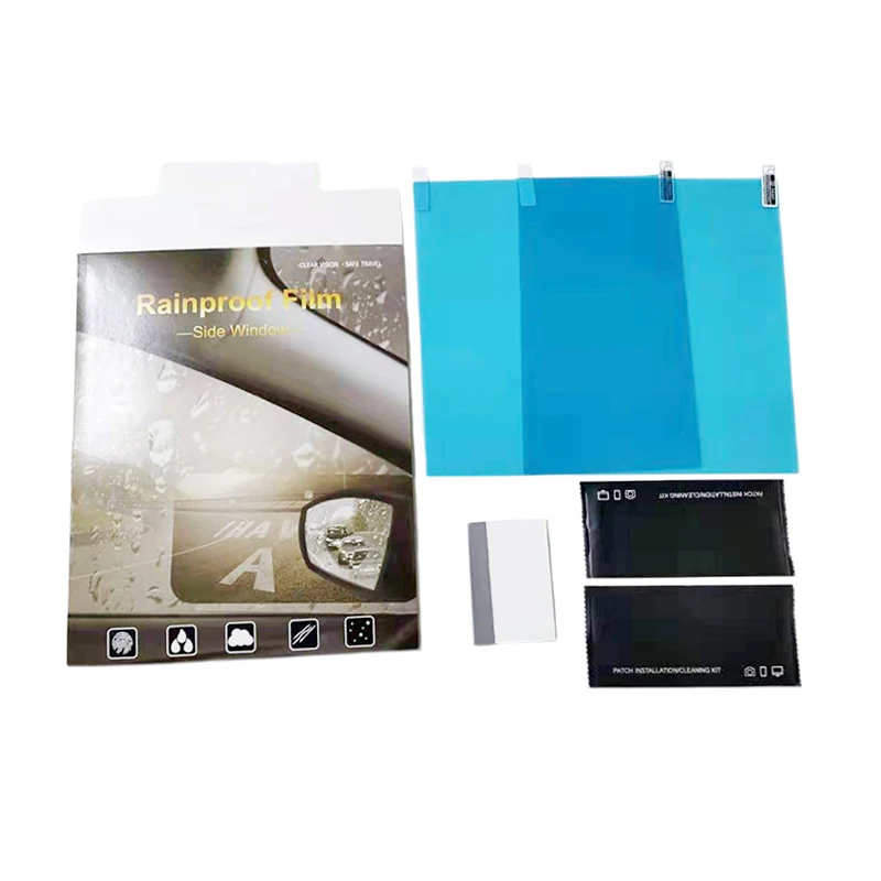 Car Rearview Mirror Rainproof Waterproof Anti Fog Anti Scratch Rain View Mirror Window Clear Anti Fog Protective Film
