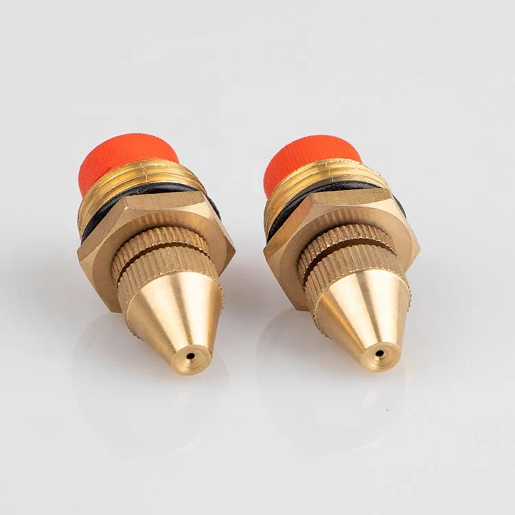 1/2 rockery Brass Adjustable atomizing nozzle,Water Spray fine mist Irrigation nozzle