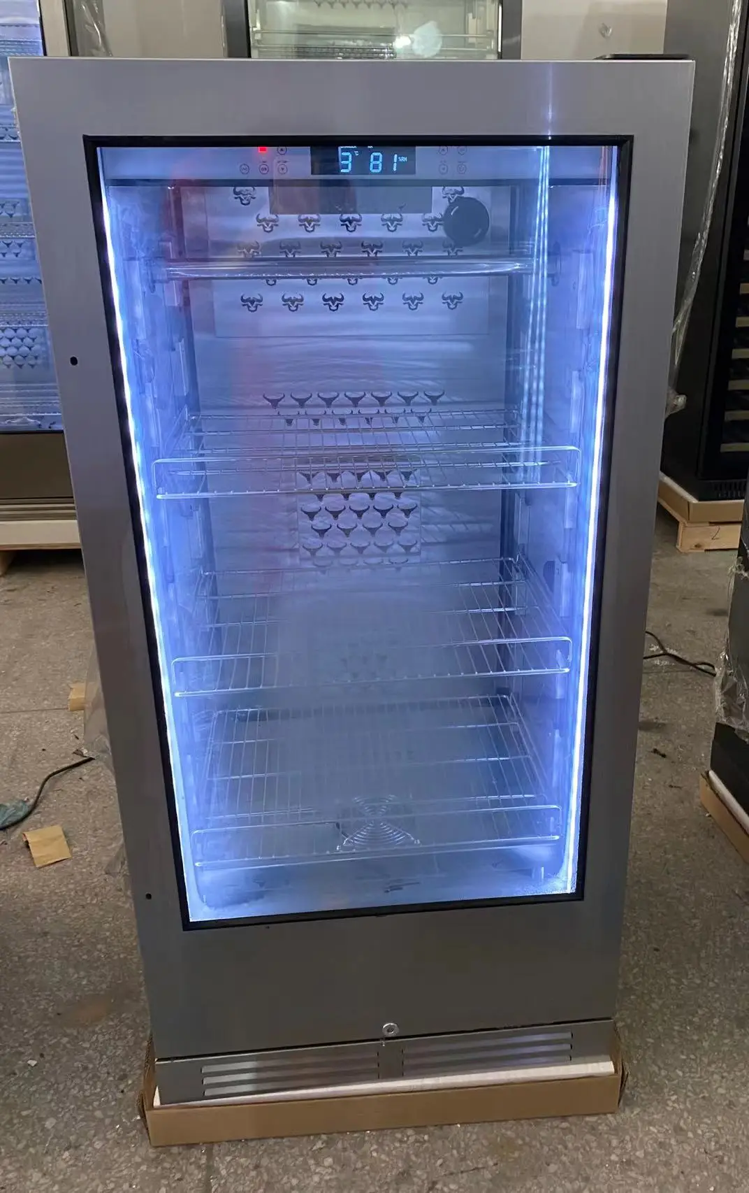 High quality dry age fridge Dry Aging refrigerator single door meat cabinet