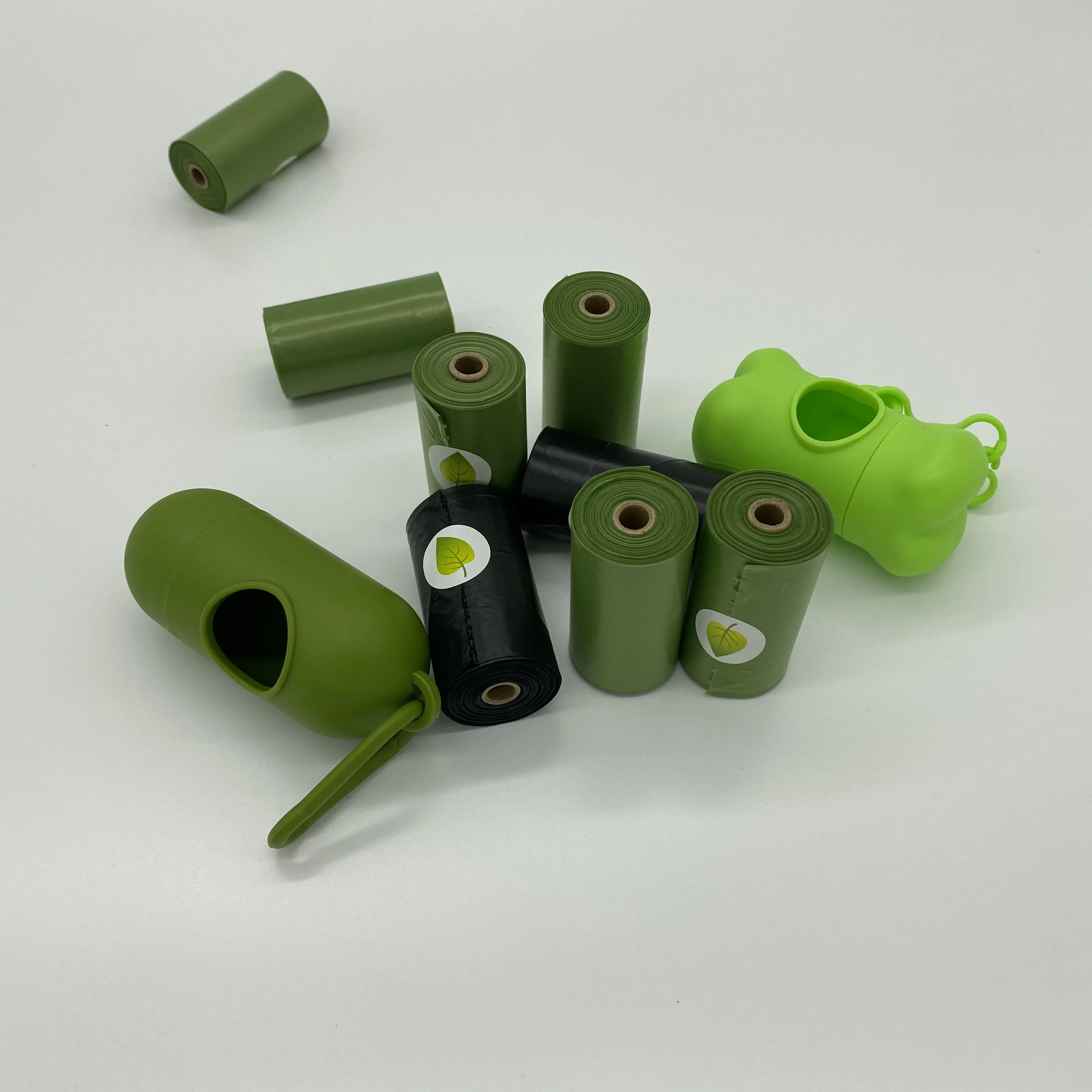 
Eco Customize 100% Bio Degradable High Quality Waterproof Pet Dog Poop Bag Holder Supplies 