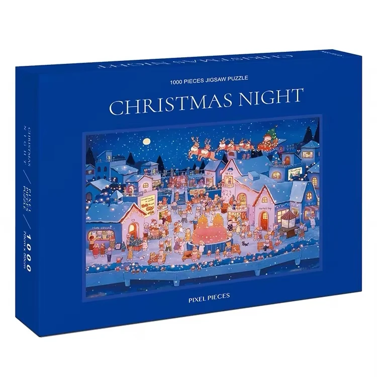 Personalized Custom Puzzle Game 100 500 1000  Pieces Jigsaw Puzzles for Adult Kids