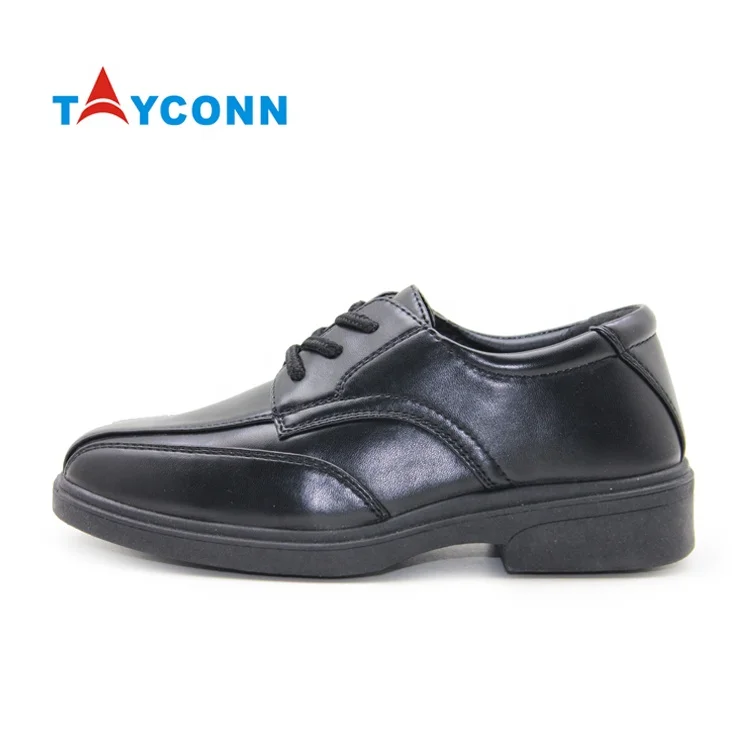 
Wholesale Student Formal Uniform School Shoes Children Black Leather Back to School Shoes 