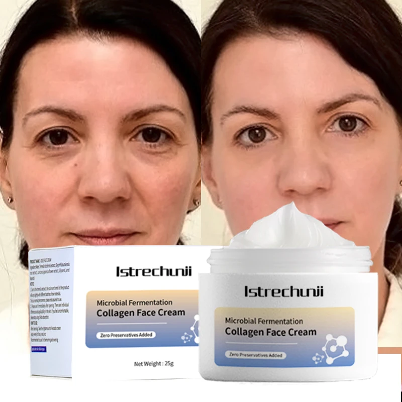 Hot Selling Bio Collagen Personal Repair Face Cream Face Anti-Wrinkle Firming Moisturizing Anti-Aging Collagen Face Cream