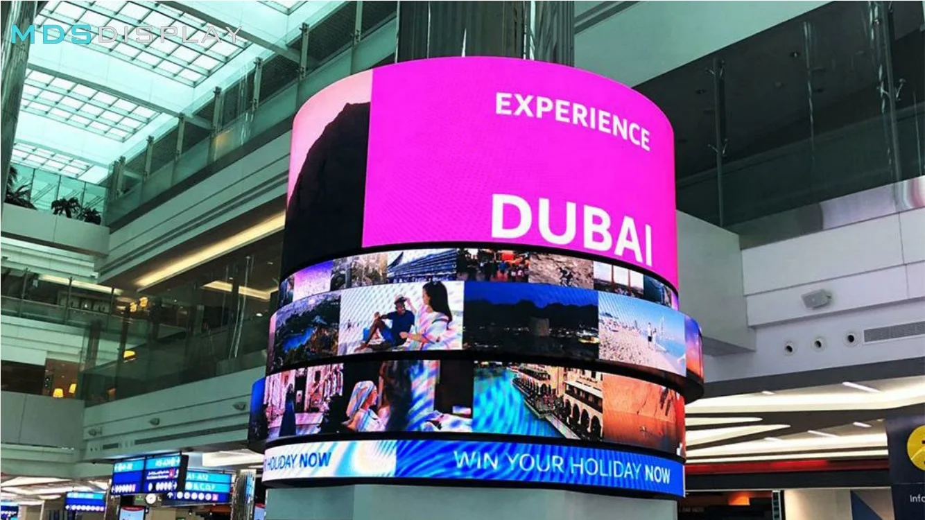 MDS New product P1.25  indoor soft led module  flexible led module event screen video pantalla led para publicidad