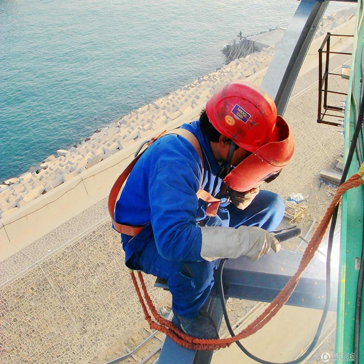 Fall arrest equipment full body pole climbing safety belt