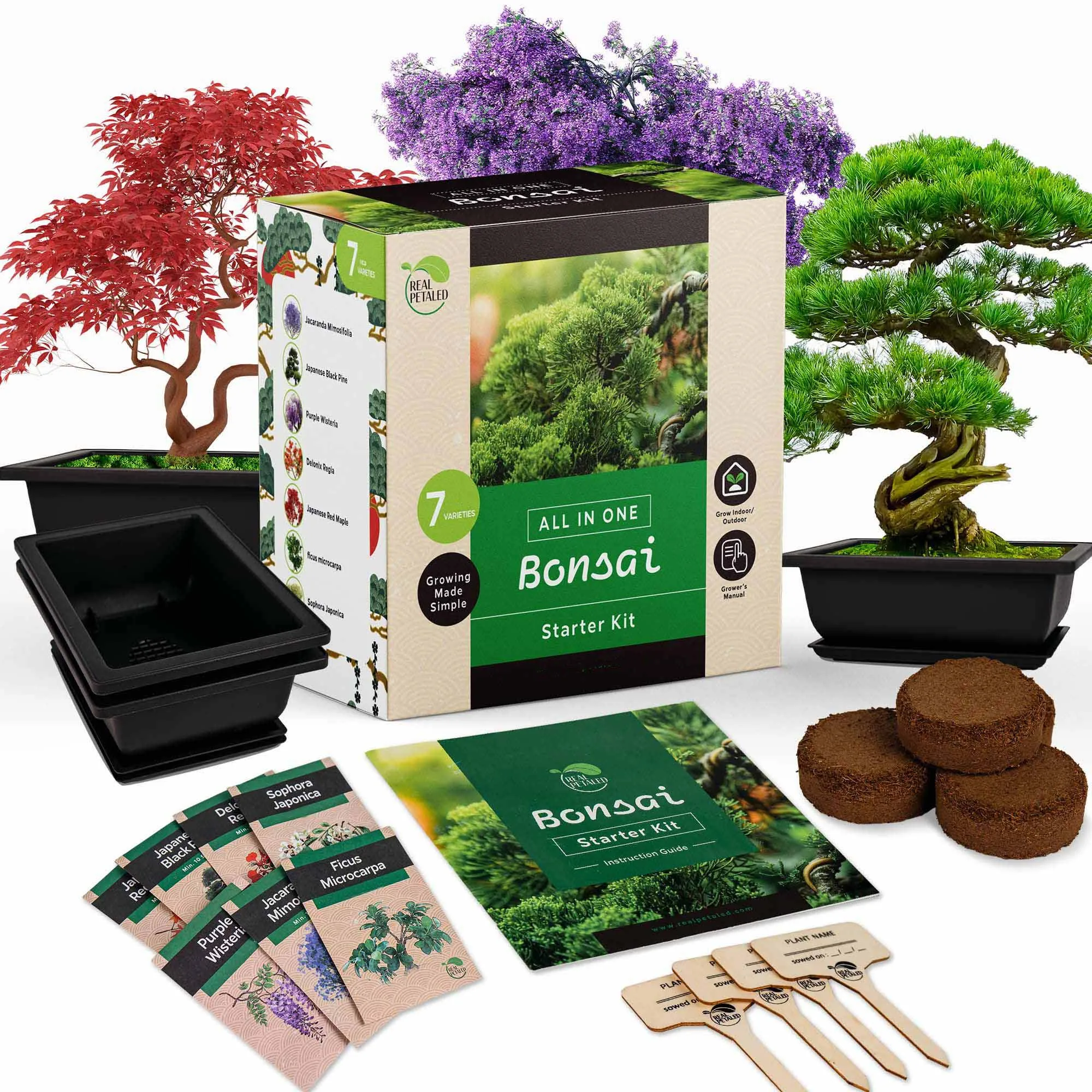 New Arrival Accept OEM usda organic certified  plant starter kit bbonsai tool set house plant accessories