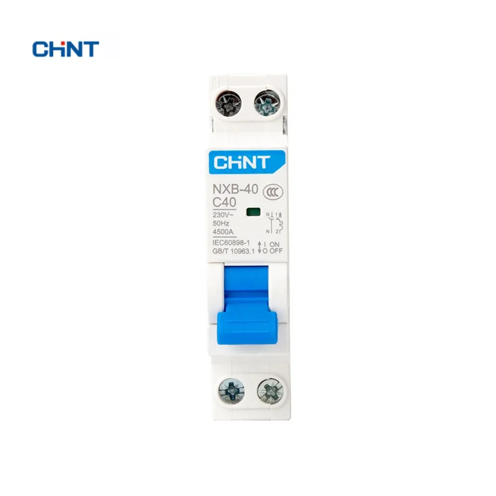  CHNT NXB-40 1P + N MCB воздушный выключатель 40 А миниатюрный