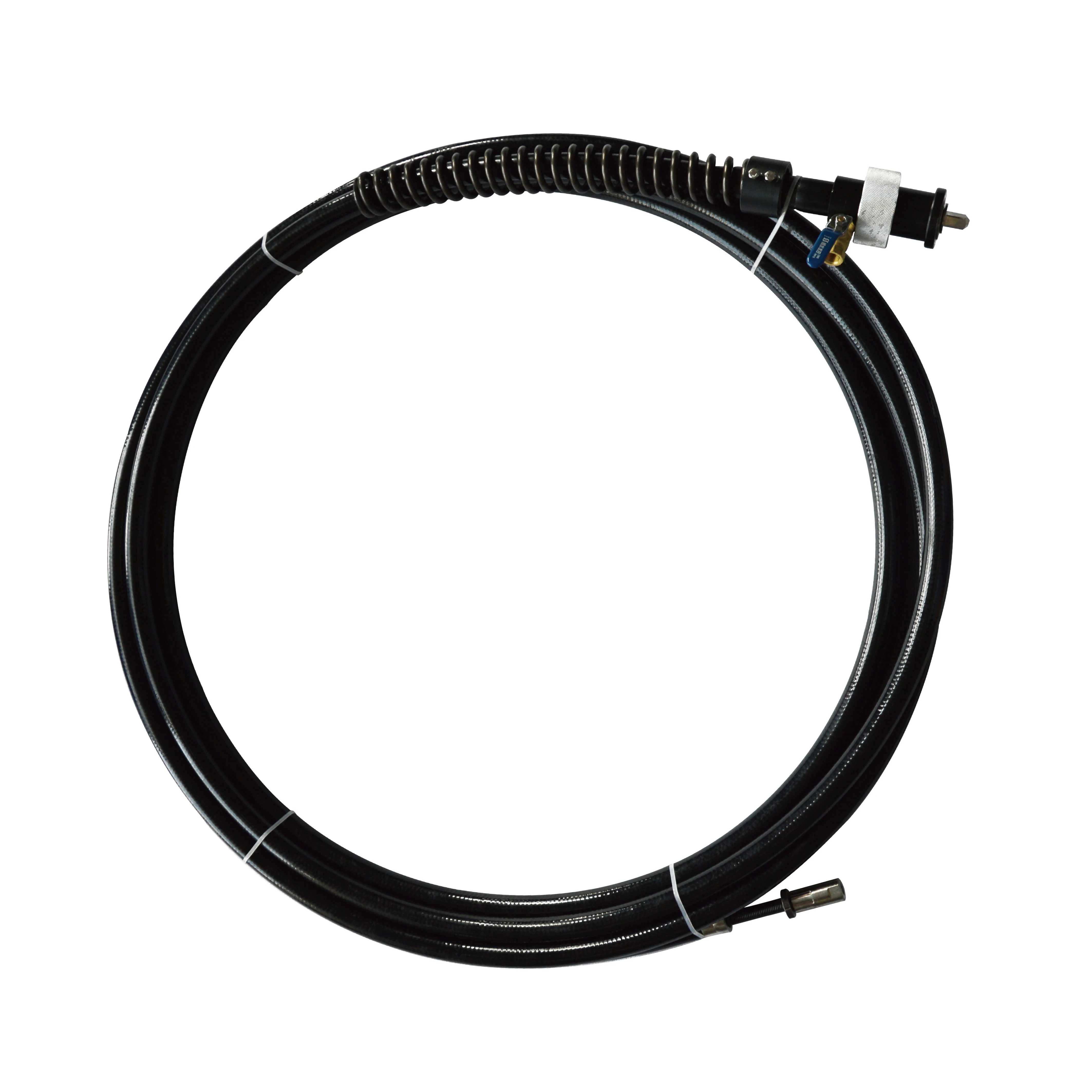 Chiller condenser tube cleaning machine 1/2 inch flexible rotary shaft cable