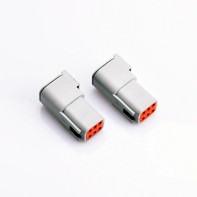 XF DTM04-6P Deutsch DTM HOUSINGS 6 Pin Male Waterproof Automotive Connectors DT Connectors in stock