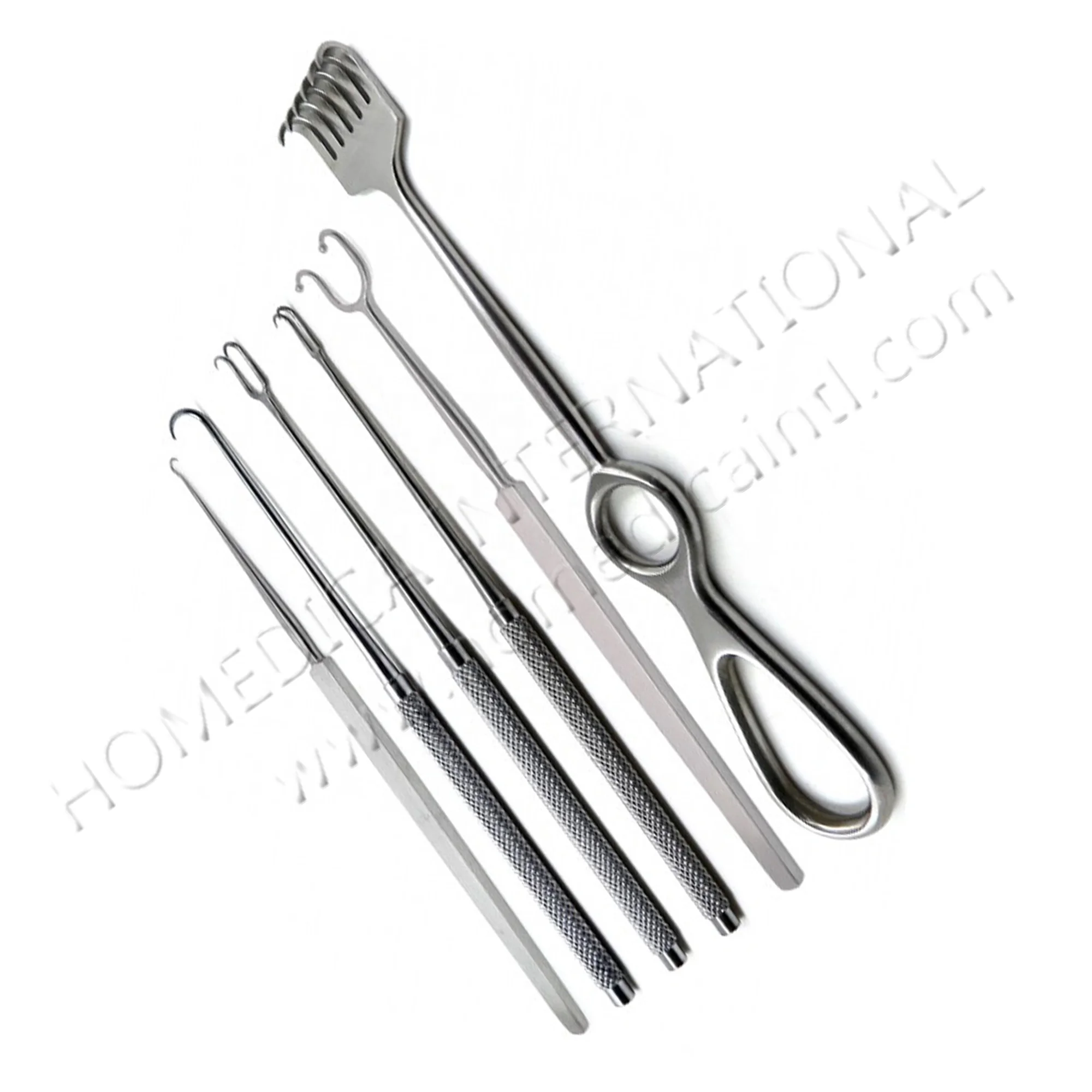 Высококачественные хирургические Ретракторы S.Steel Skin Hook Fomon Volkman Joseph Gillies, набор инструментов из 6 шт./хирургический Комплект