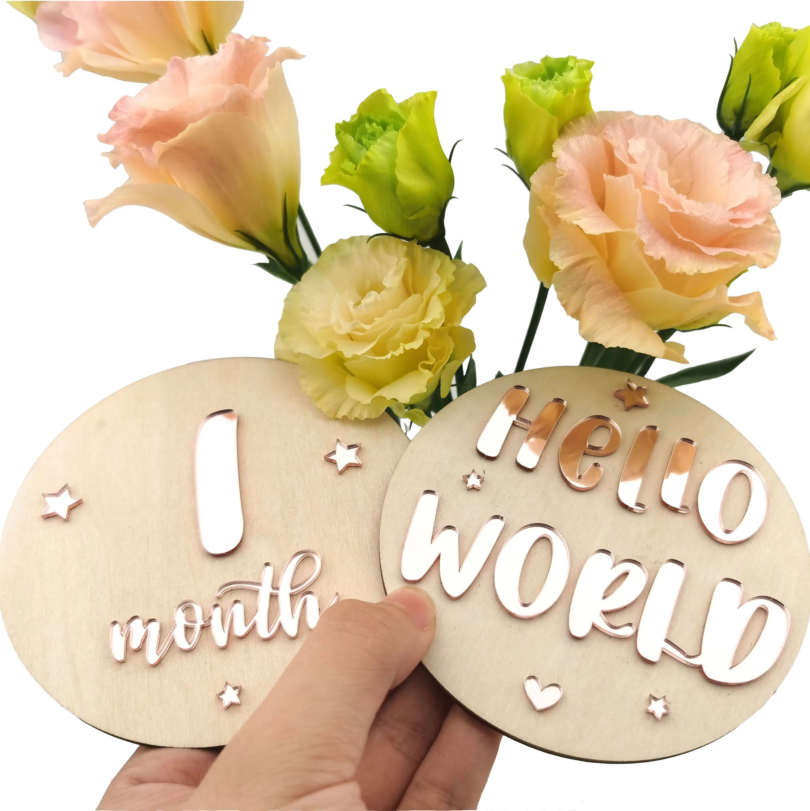 13 Pieces Newborn Milestone Cards Newborn Baby Monthly Gift Sets Baby Monthly Milestone Cards First Year Growth Props