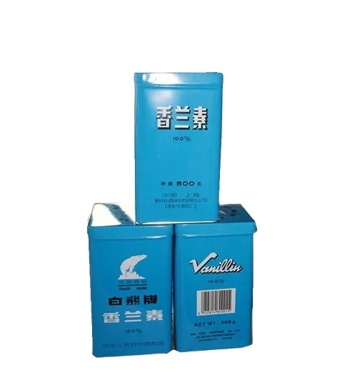Vanillin And Ethyl Vanillin Powder Polar Bear Brand Vanillin Wholesale Price