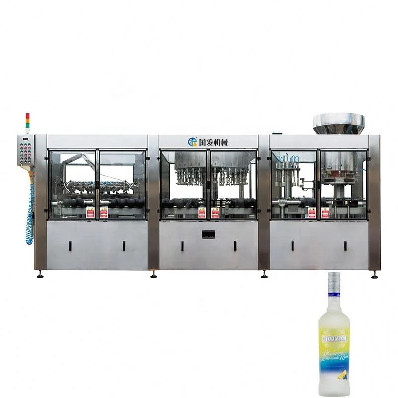 Высокий класс автоматическая бутылка для воды стиральная наполнение укупорки моноблок 3 в 1 машина