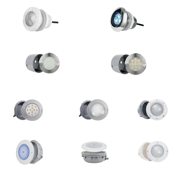 recessed wall mount  pool light IP68 waterproof ABS 12 18 24 40W