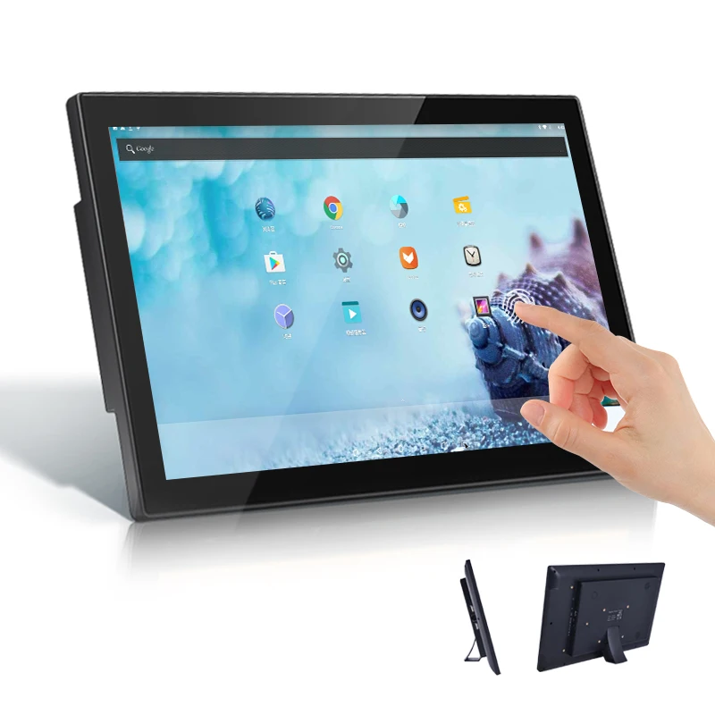 19 дюймов промышленный Vesa настенное крепление Wi-Fi сенсорный экран Android планшетный ПК с сенсорным экраном Ethernet Lan Rj45 порт