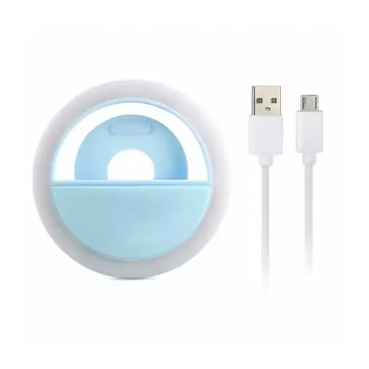 Hot selling Portable 3.2 Inch Makeup Beauty Small Ring Light Led Lamp Mini  Phone Selfie Fill LED Light