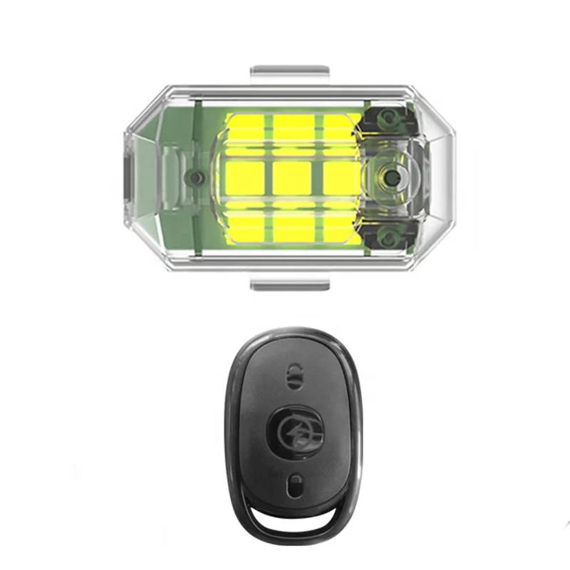 M3 7 Colors LED Flash Light Remote Control Signal Indicator Drone Aircraft Motorcycle Warning Lamp Auto Car Strobe Light