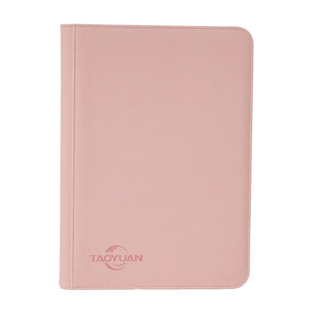 Amazon Leather 4 9 12  Pocket Trading Card Zipper Folder for 160 360 480 Cards