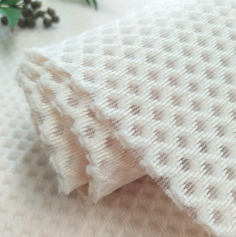 
recycled mesh clothing 100% polyester 3d spacer soft fabric for sports backpacks 3d pillow 