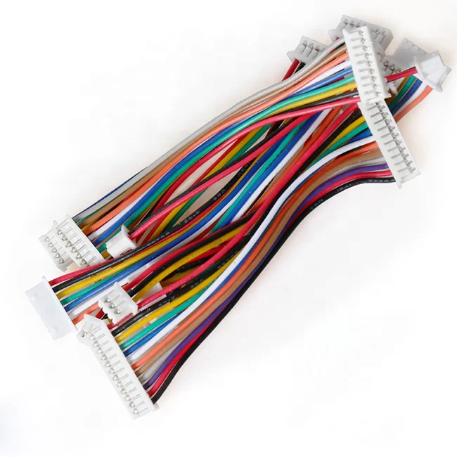 Custom Wire Harness And Cable Assembly 2-12 Pin Jst Wiring PH XH electronic cable Harness Assembly