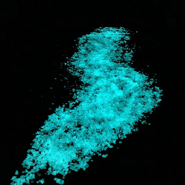 Светящийся садовый аквариумный галька, светящиеся в темноте камни для бетона