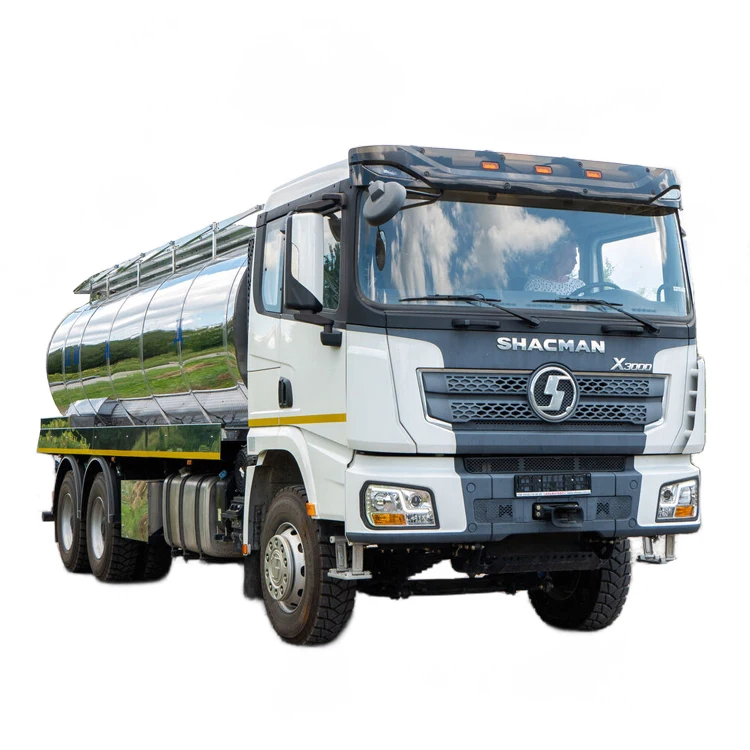 20000l New SHACMAN 371hp Truck Fuel Tank 6x4 6x6 Used Oil Fuel Tanker Truck For sale