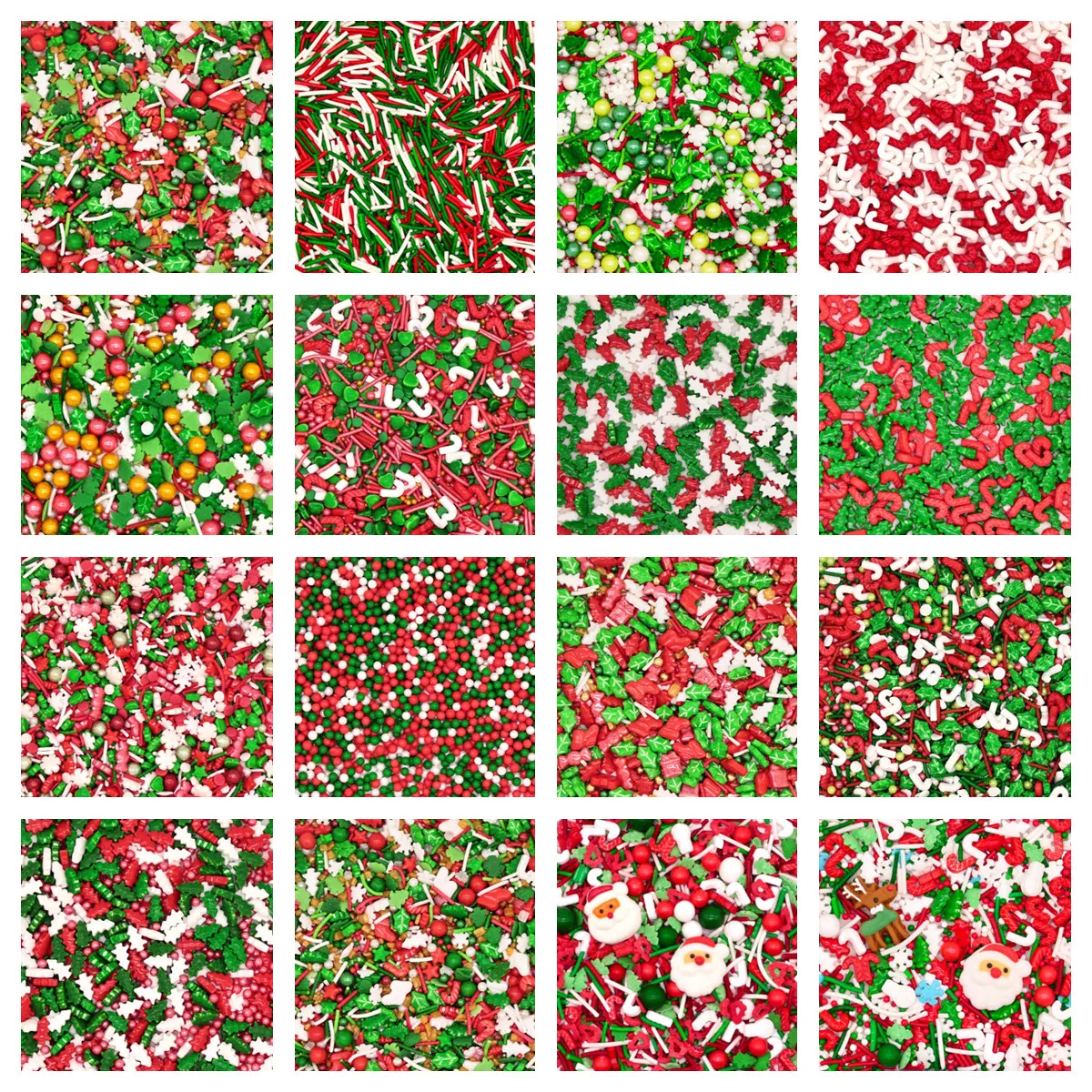 Yiwu Wholesale Edible Pearls And Sprinkles Suppliers Polymer Clay Sprinkles Christmas