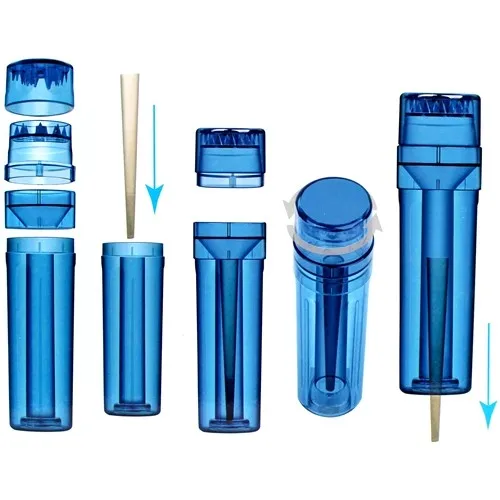 High Quality Smart Herb Smoking Machine Herb Grinder With Filler Cone Pre rolled Tobacco
